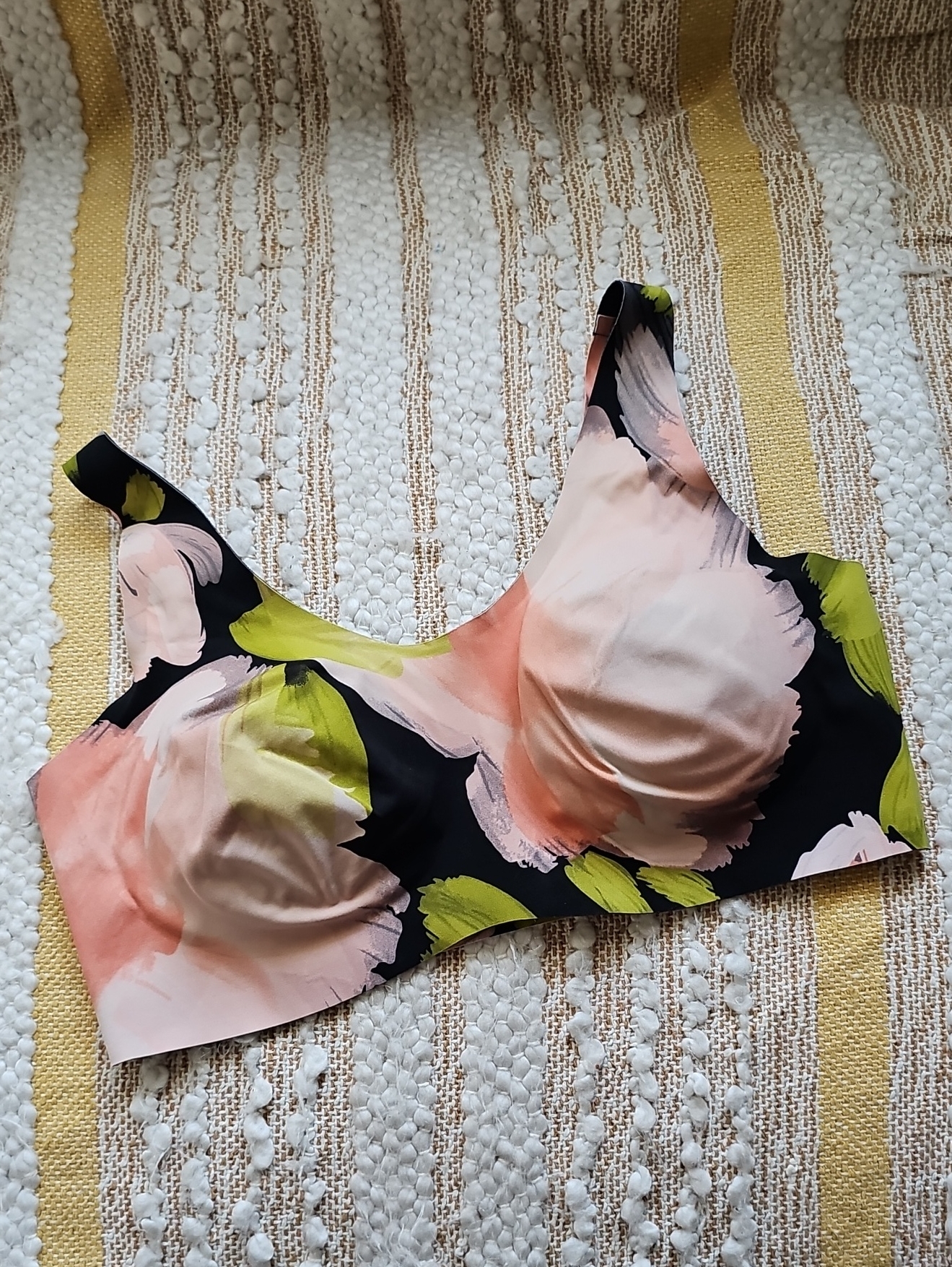 Knix Wingwoman Floral Print Wireless Bra